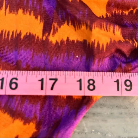 Allegra Hicks Purple and Orange Silk Jersey Dress 4 - Picture 7 of 12